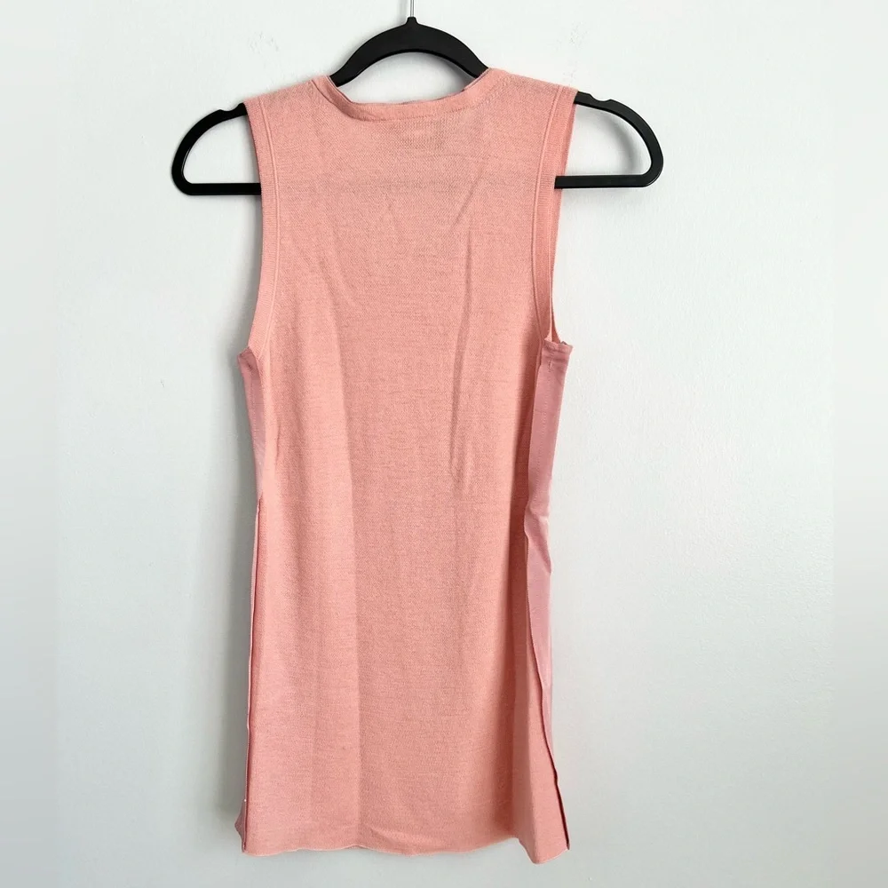 LANVIN Size S • Cashmere Blend Sleeveless Sweater Top Blouse.